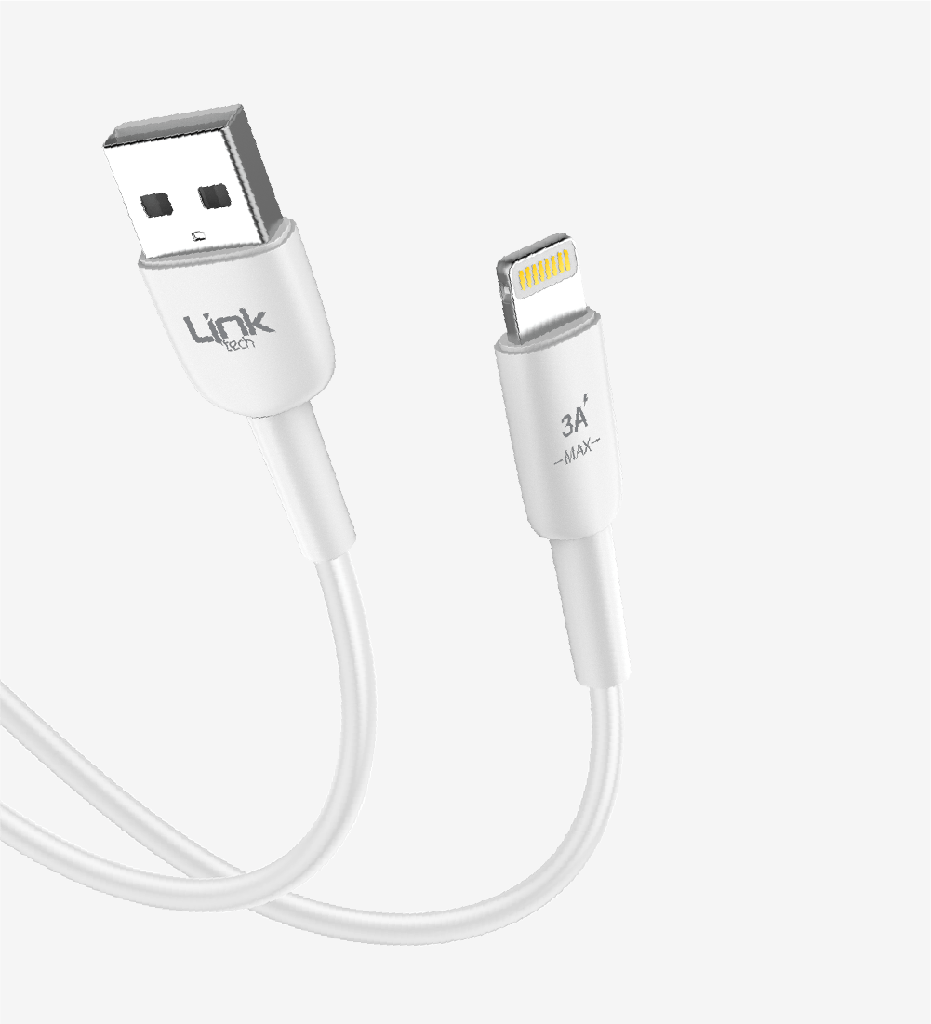 K601 Safe 3A USB-A Lightning Charging Cable - 3