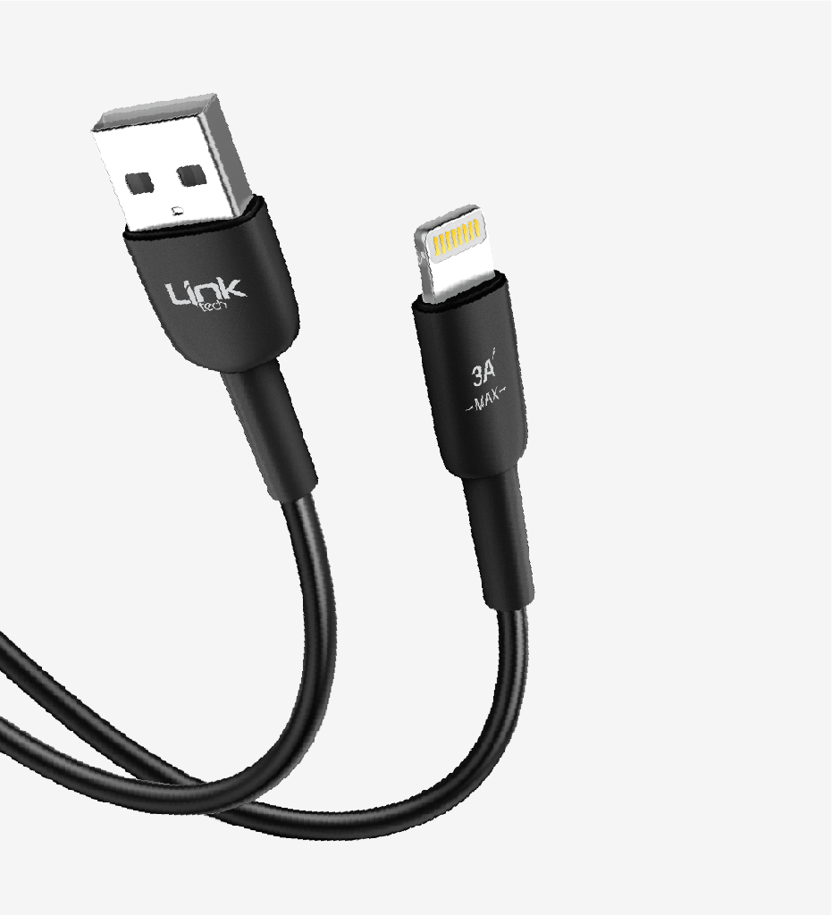 K601 Safe 3A USB-A Lightning Charging Cable - 5