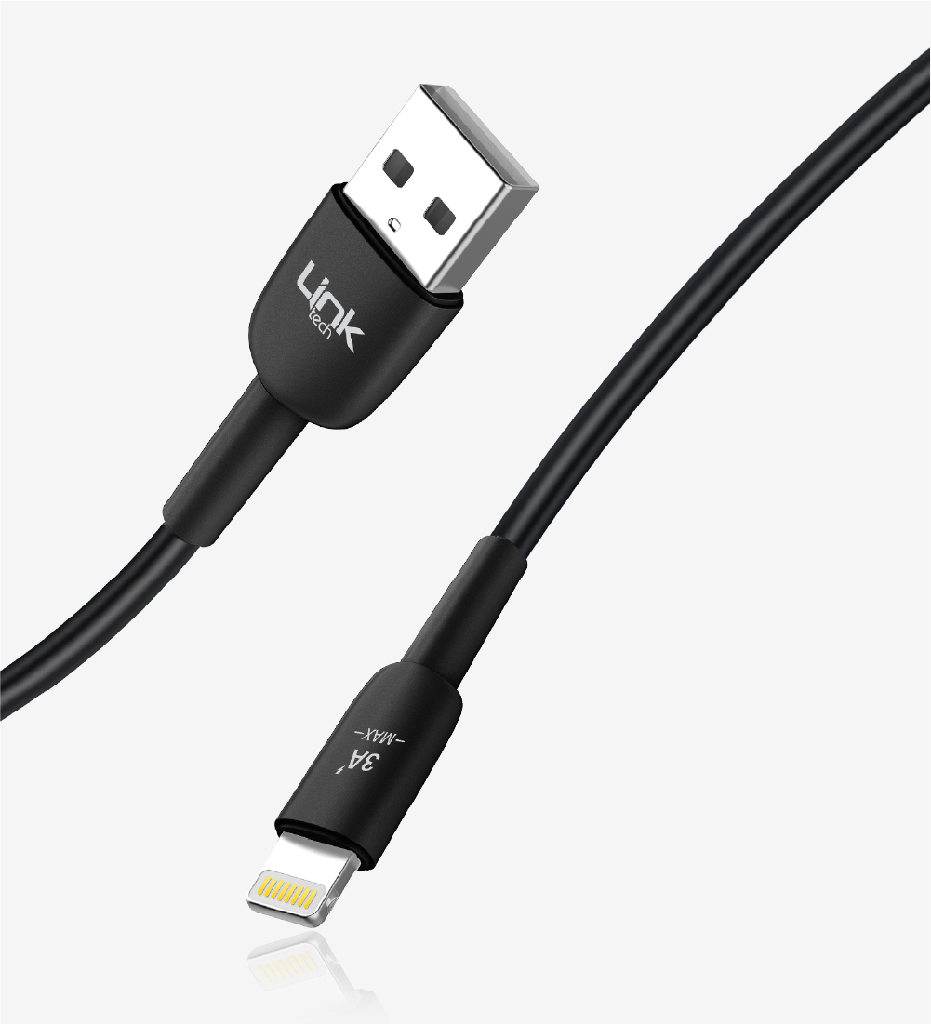 K601 Safe 3A USB-A Lightning Charging Cable - 6