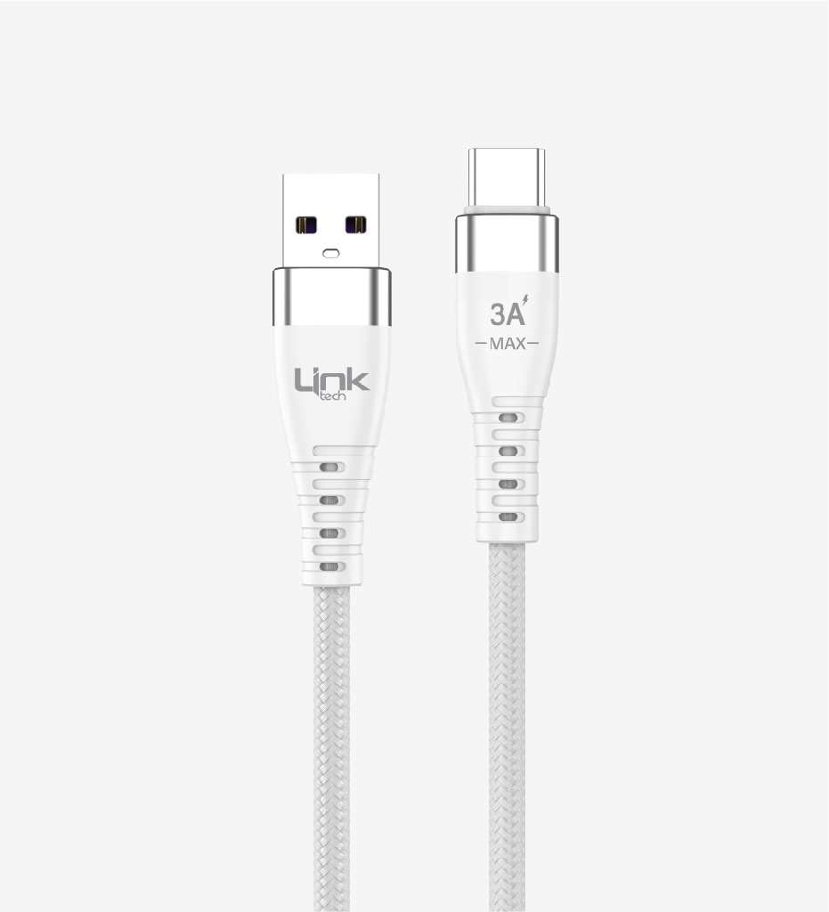 K652 Premium PD 100cm 6A Braided Metal Head USB-A Type-C Super Charging Cable - 5