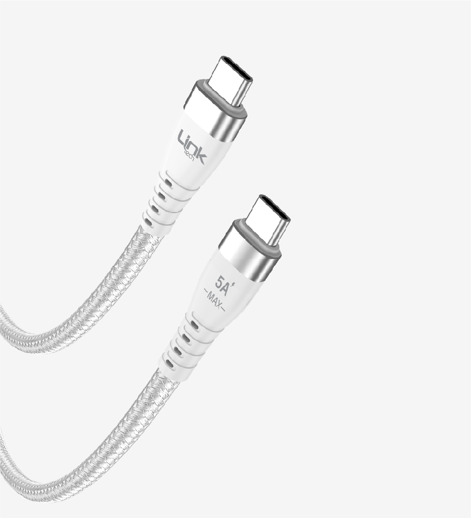K653 Premium PD 100cm 6A Braided Metal Head Type-C Type-C Super Charging Cable - 3