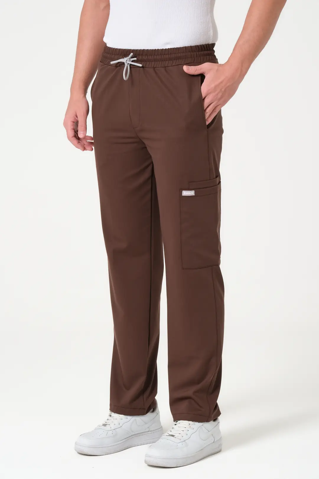 KAHVERENGİ -SAĞLIK ÇAI/LIŞANLARI ALT ÜNİFORMA - 4