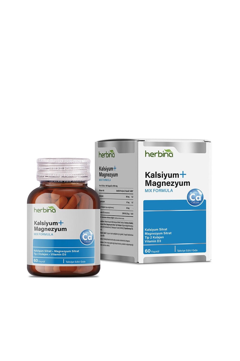 Kalsiyum Magnezyum - Tip 2 Kolajen - Vitamin D3
