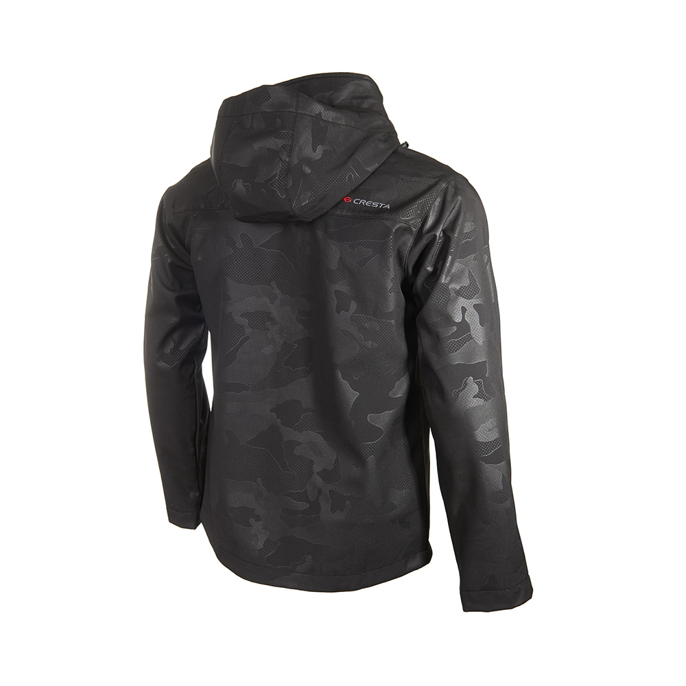 Kamuflaj Baskılı Kapüşonlu Softshell Ceket - 3