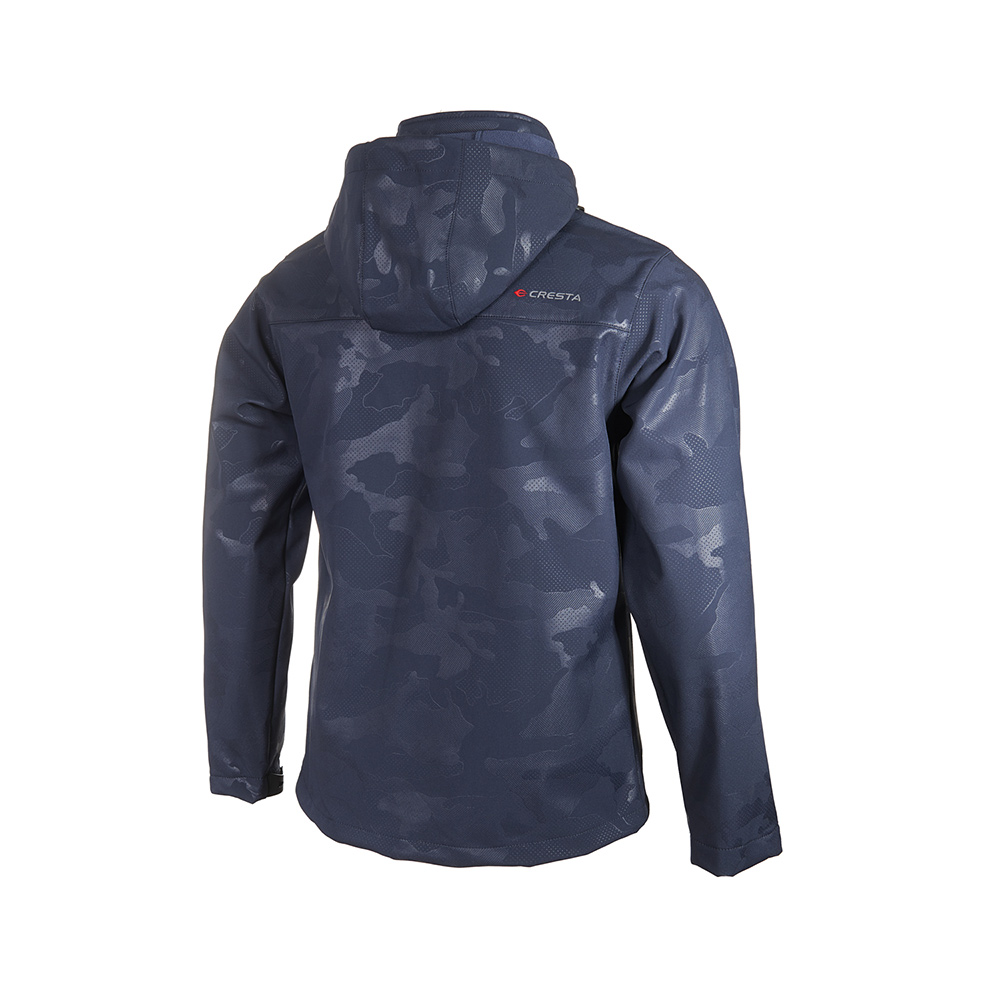Kamuflaj Baskılı Kapüşonlu Softshell Ceket - 3