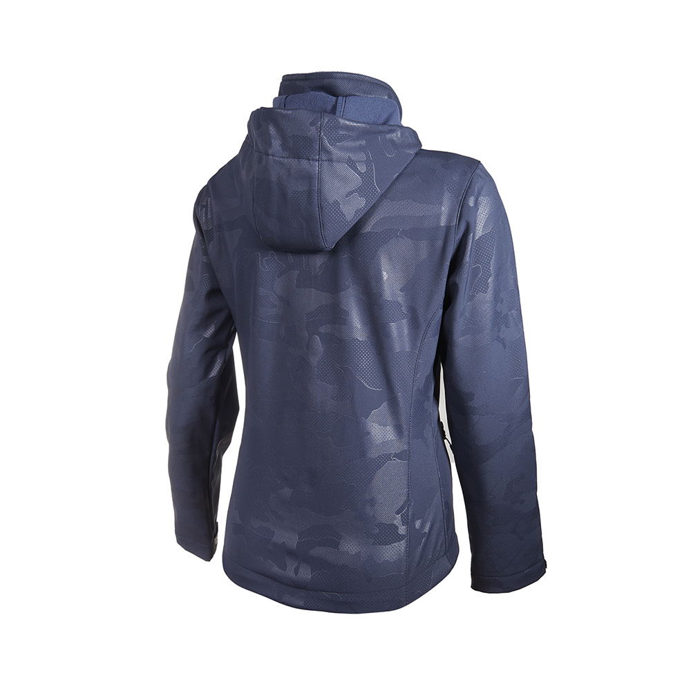 Kaplamalı ve Kapüşonlu Softshell Ceket - 3