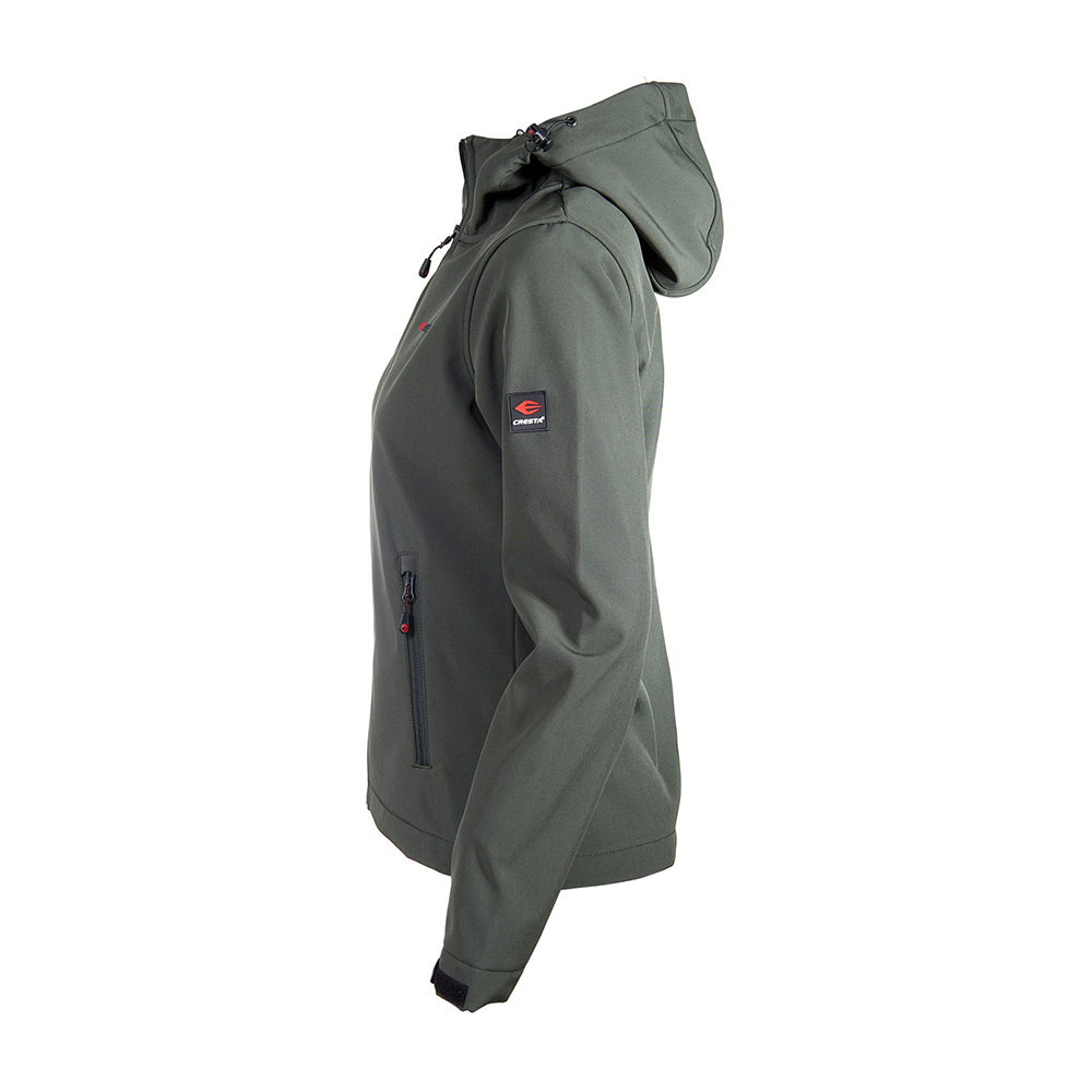 Kapüşonlu Klasik Softshell Ceket - 2