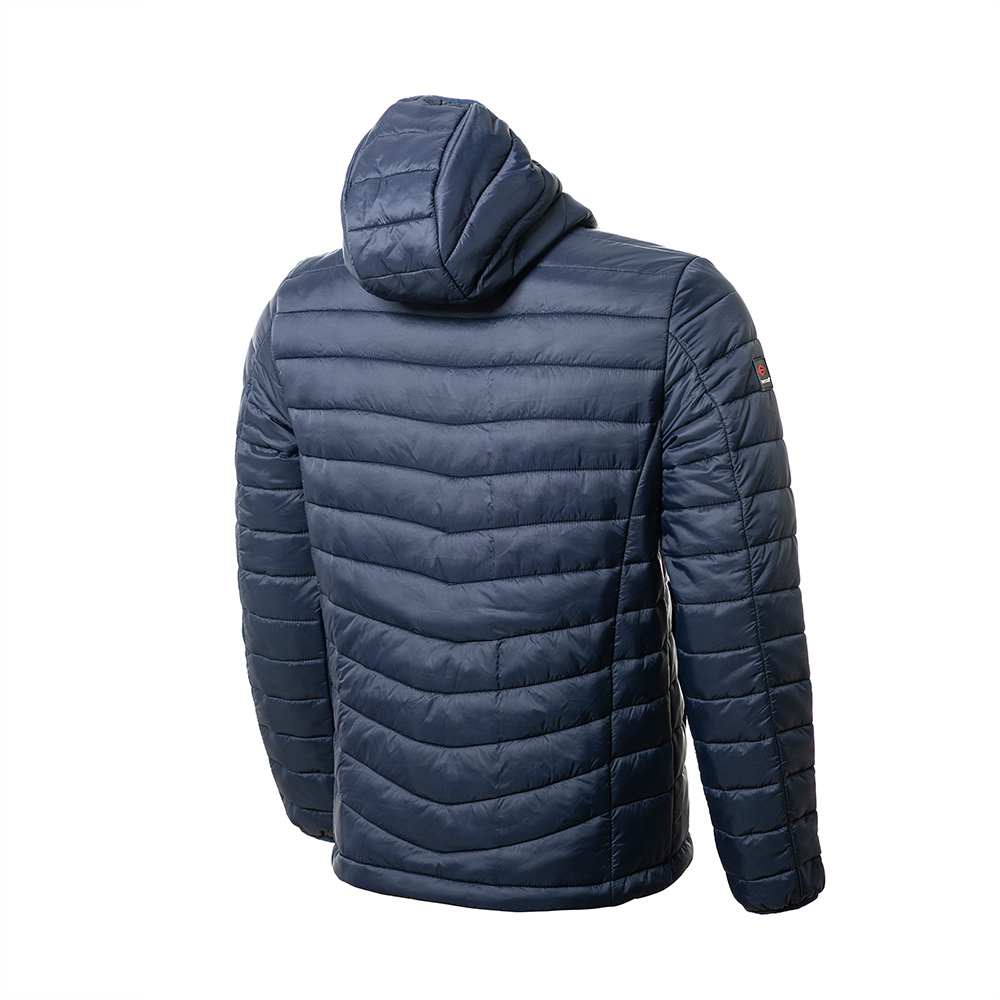 Kapüşonlu Yalıtımlı Şişme Mont - 3