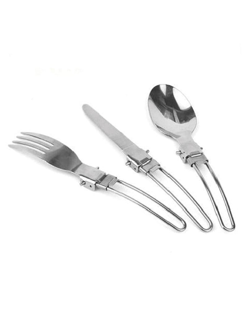 Katlanir Çatal Kaşık Seti - Kamp Mutfağı Ekipmanları