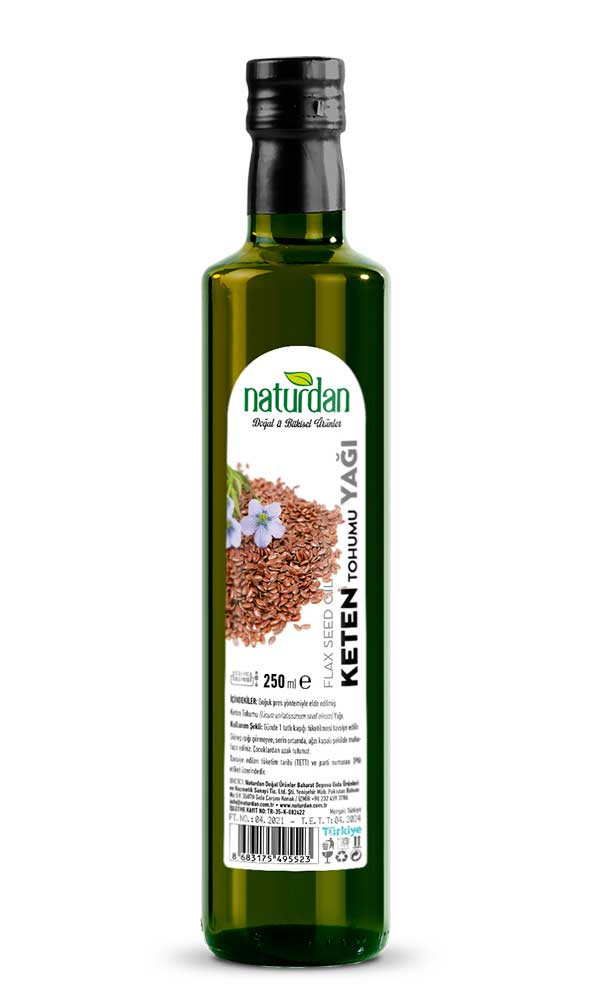 Naturdan Keten Tohumu Yağı 250 ml