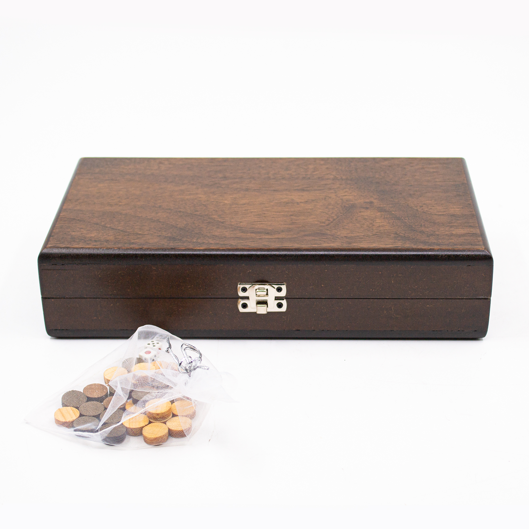 Kişiselleştirilmiş Ceviz Tavla Kişiselleştirme CT28 - 4