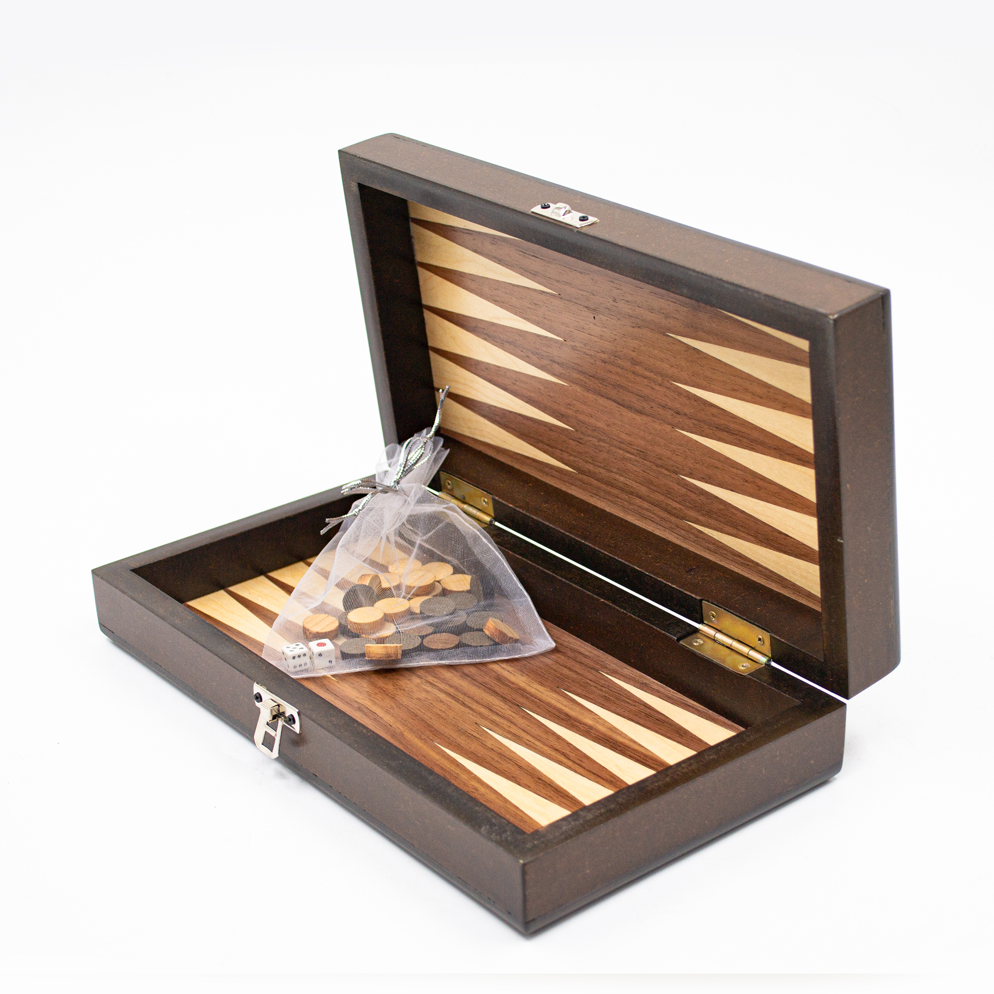 Kişiselleştirilmiş Ceviz Tavla Kişiselleştirme CT28 - 7