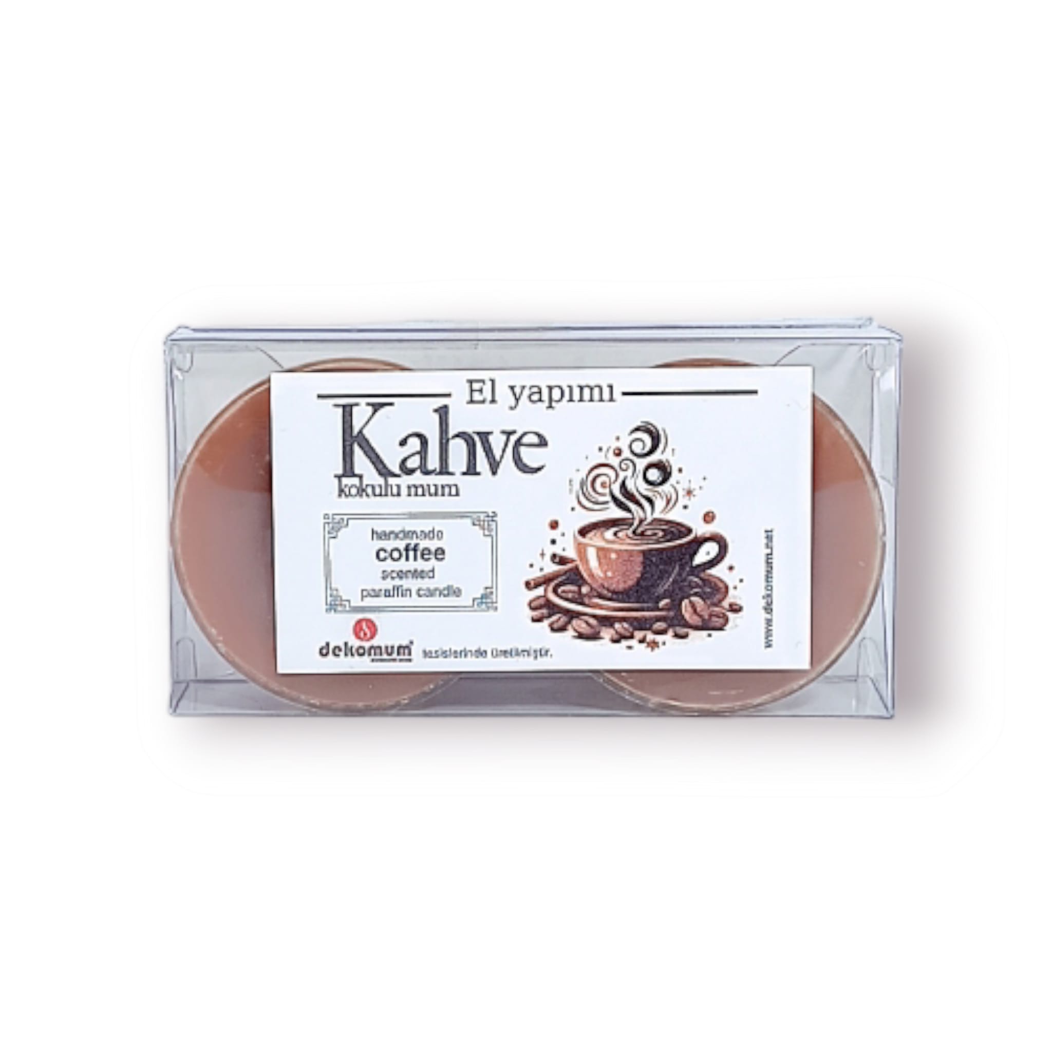 Kokulu mum 2’li kapsül kahve