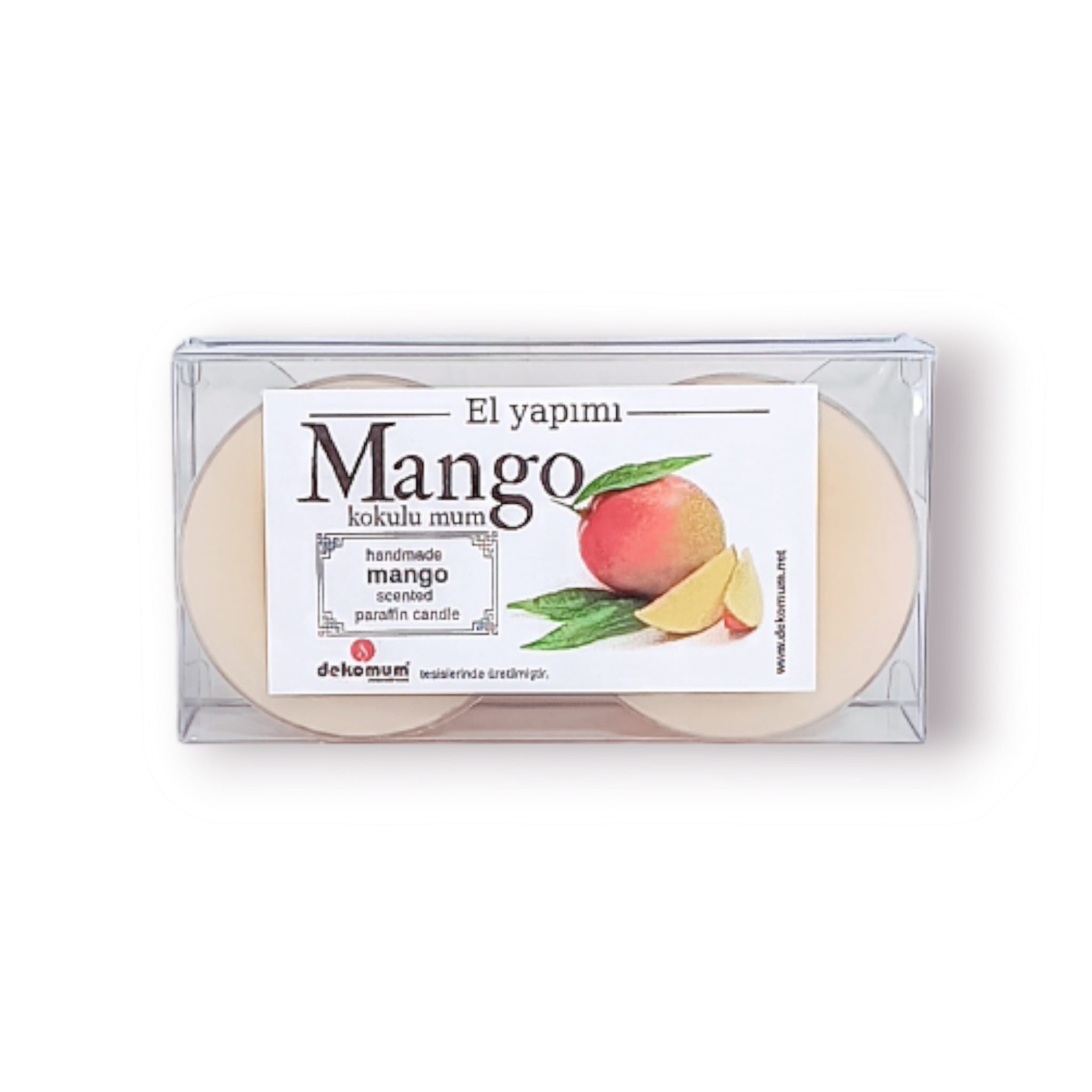 Kokulu mum 2’li kapsül mango