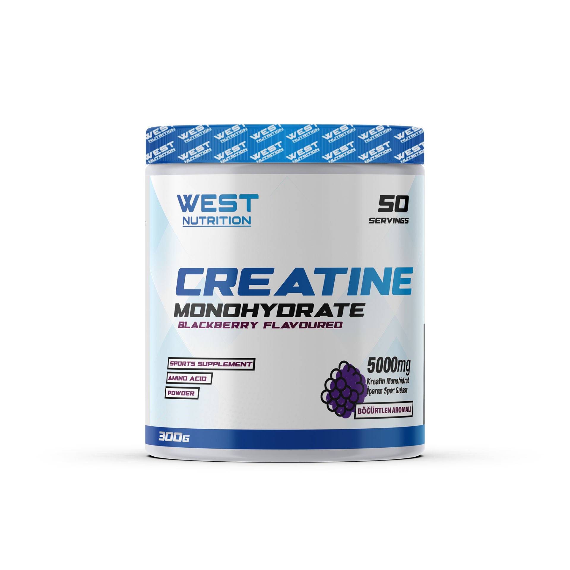 Kreatin Monohidrat 300 gr 50 Servis Aroma Seçenekli - 2