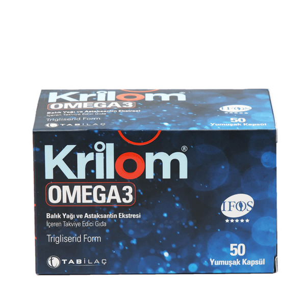 Krilom Omega3  50 Kapsül