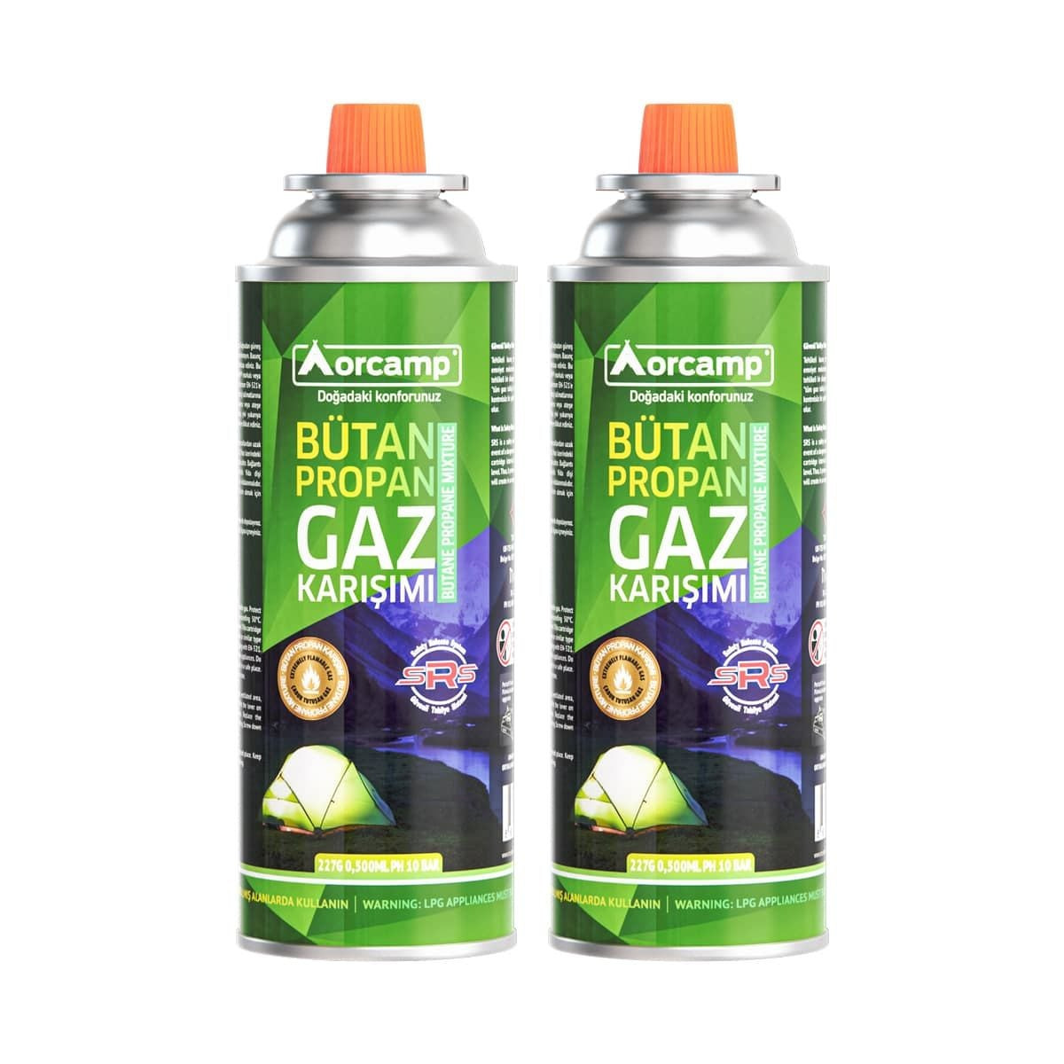 Orcamp 227 Gram Setli Gaz Kartuşu