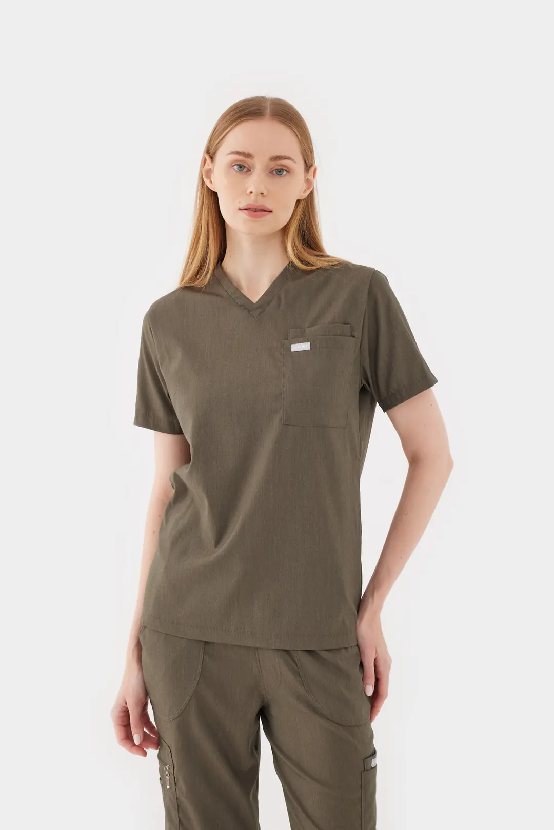 L Y O N - Haki Kadın Üst Üniforma (OVERSİZE) - 3