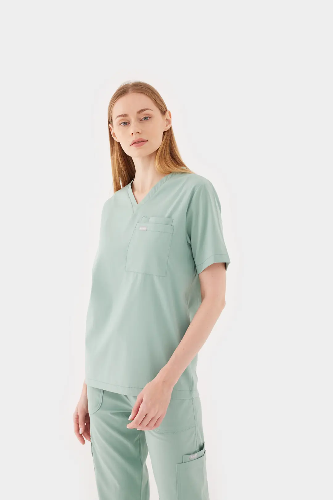 L Y O N - Limon Yeşili Kadın Üst Üniforma (OVERSİZE) - 4