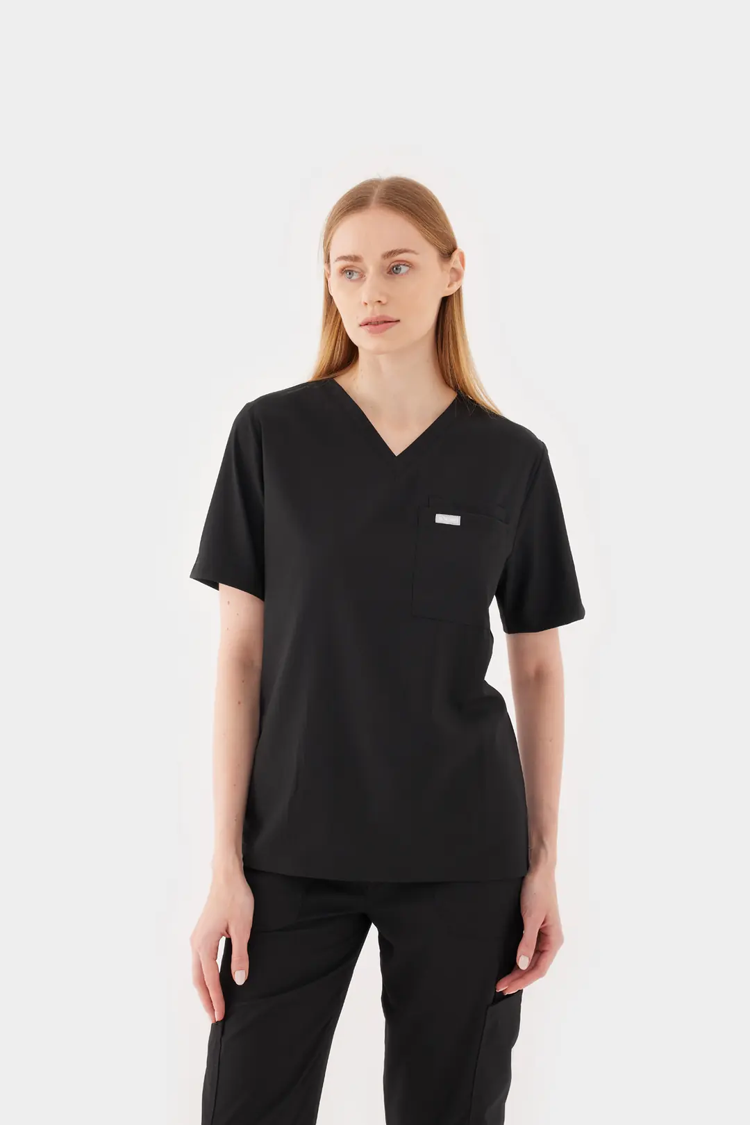 L Y O N - Siyah Kadın Üst Üniforma (OVERSİZE) - 4