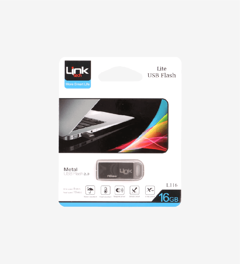LinkTech 8mb/s 16GB USB Lite Metal Flash