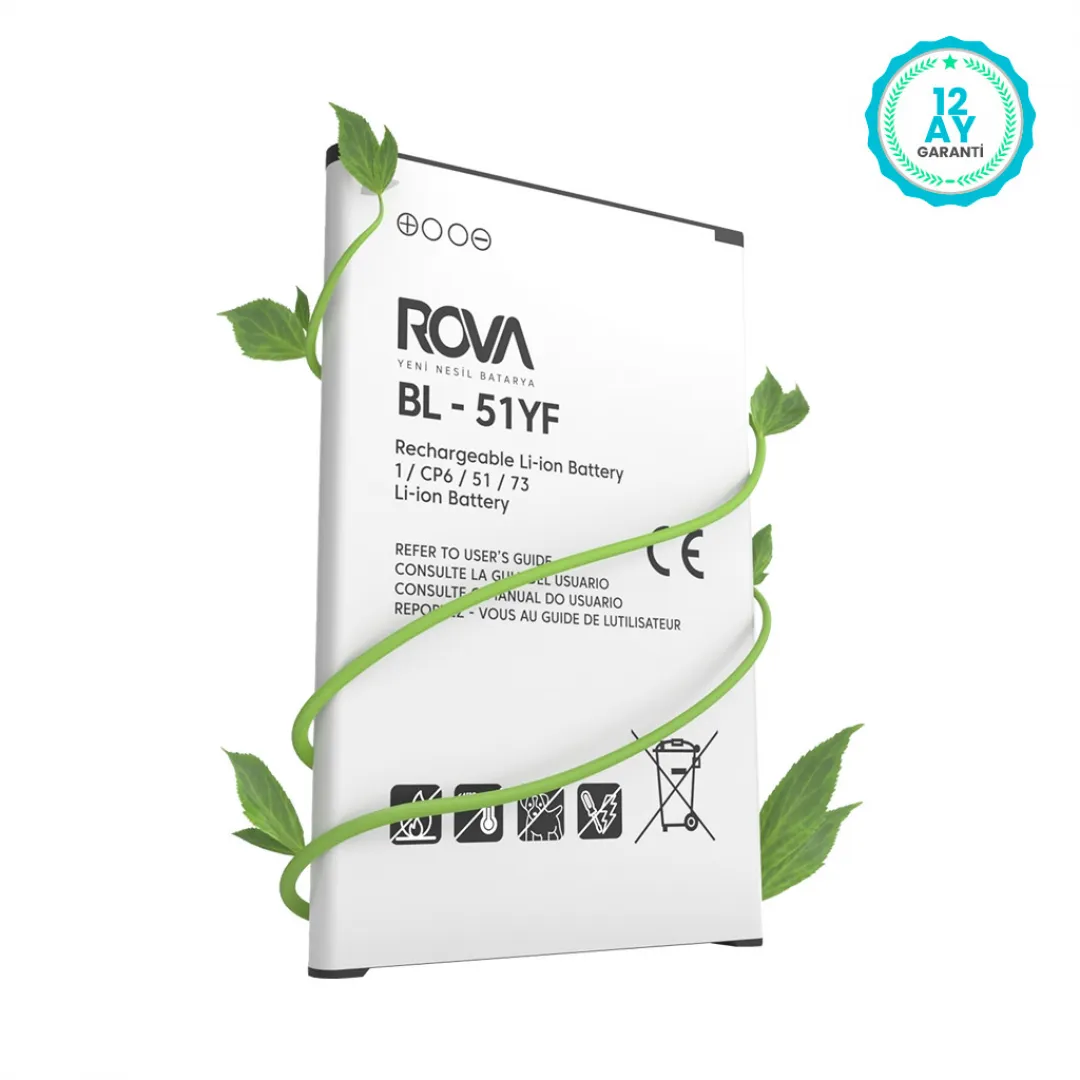 Rova LG G4 Batarya Pil 3000 mAh - 4