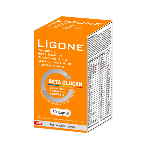 Ligone Beta Glukan Multivitamin 60 Kapsül