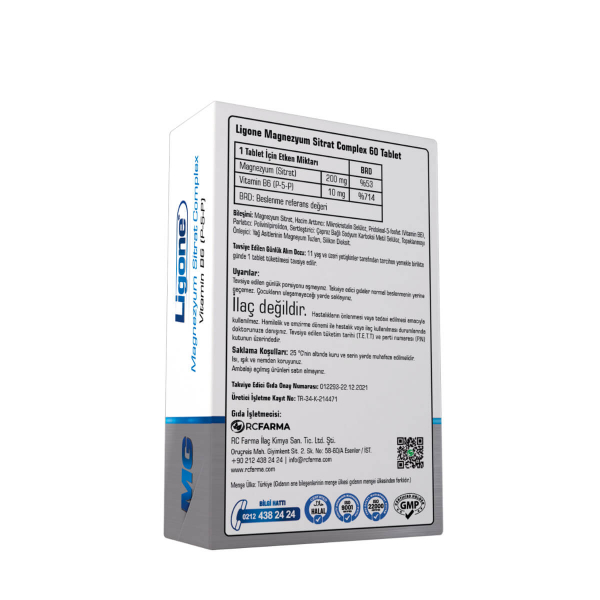 Ligone Magnezyum Sitrat Complex  60 Tablet - 2