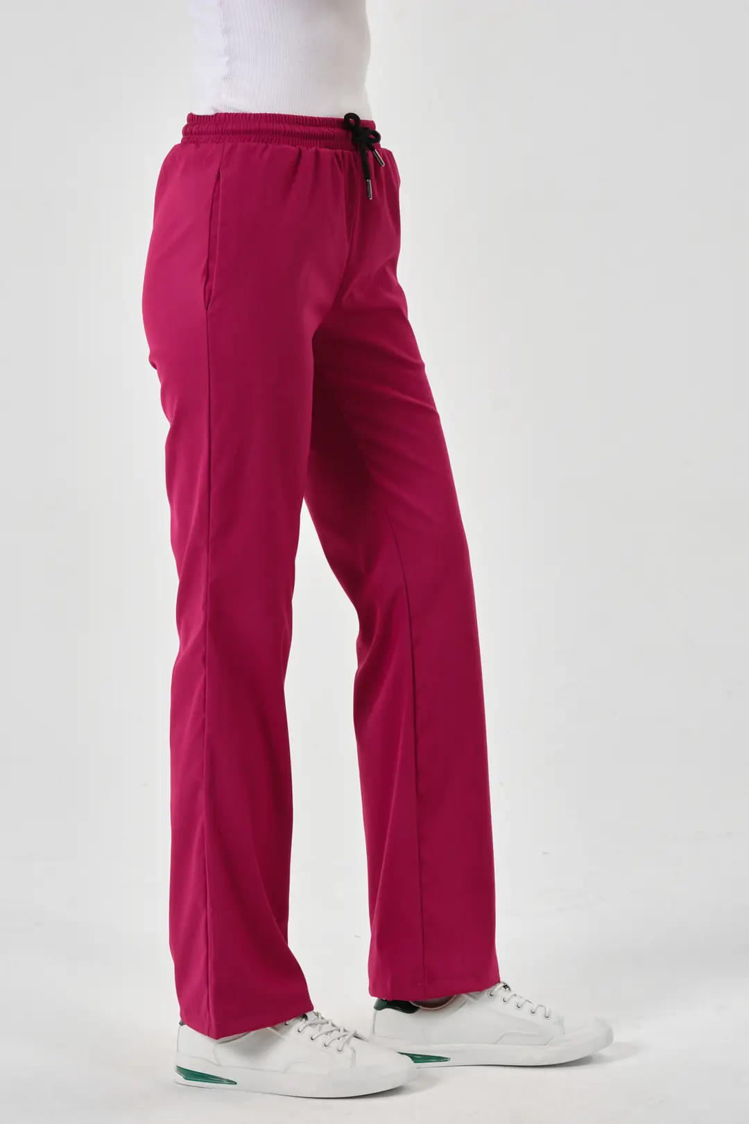 LILA - FUŞYA KADIN İSPANYOL PAÇA ALT ÜNİFORMA - 3