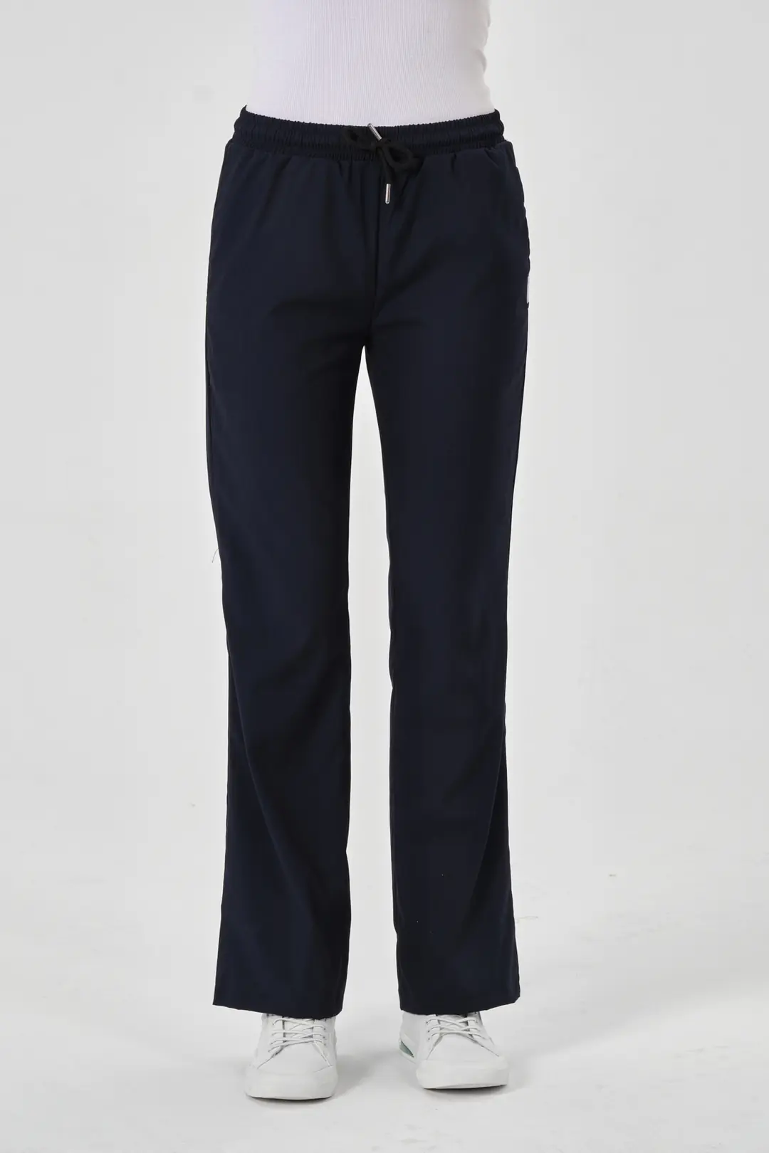 LILA - GECE MAVİSİ  KADIN İSPANYOL PAÇA ALT ÜNİFORMA - 5