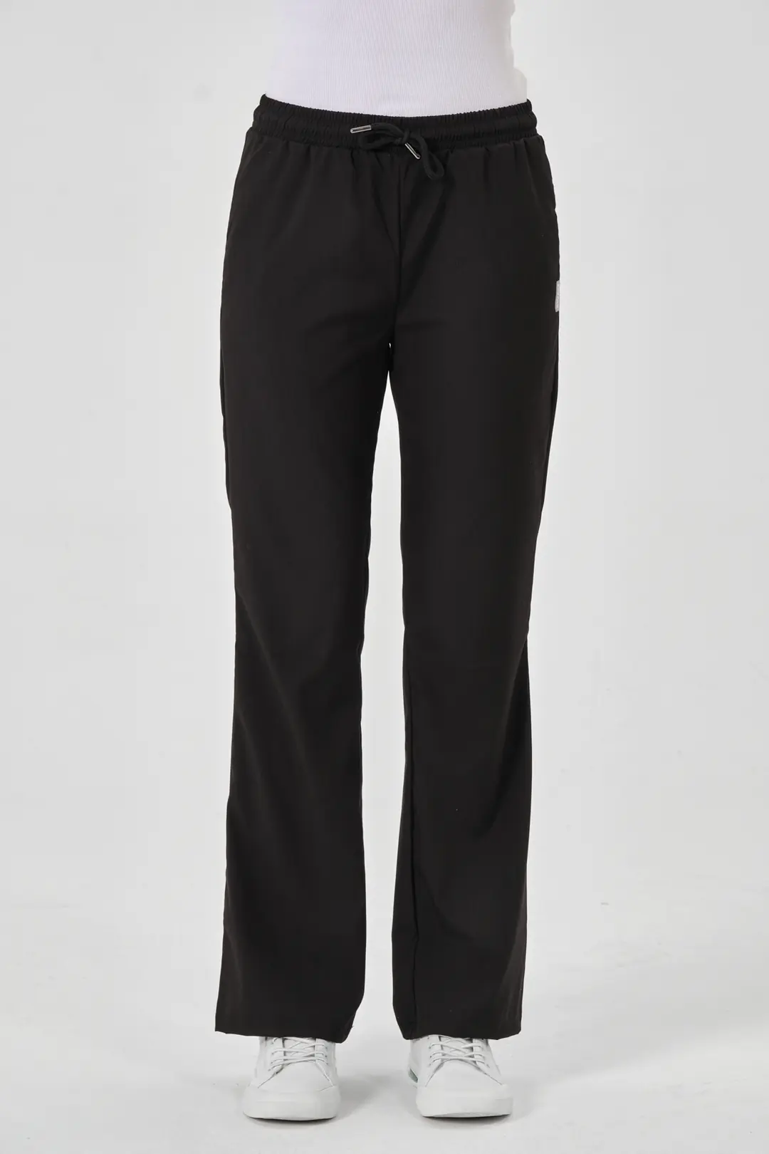 LILA - SİYAH KADIN İSPANYOL PAÇA ALT ÜNİFORMA - 5