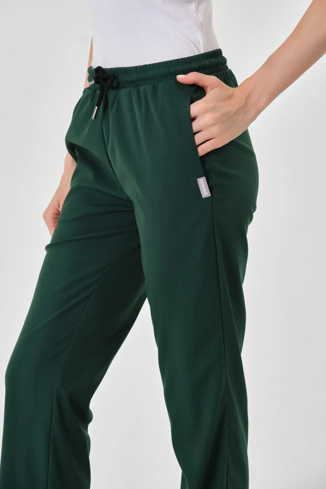 LILA - YEŞİL KADIN İSPANYOL PAÇA ALT ÜNİFORMA - 3