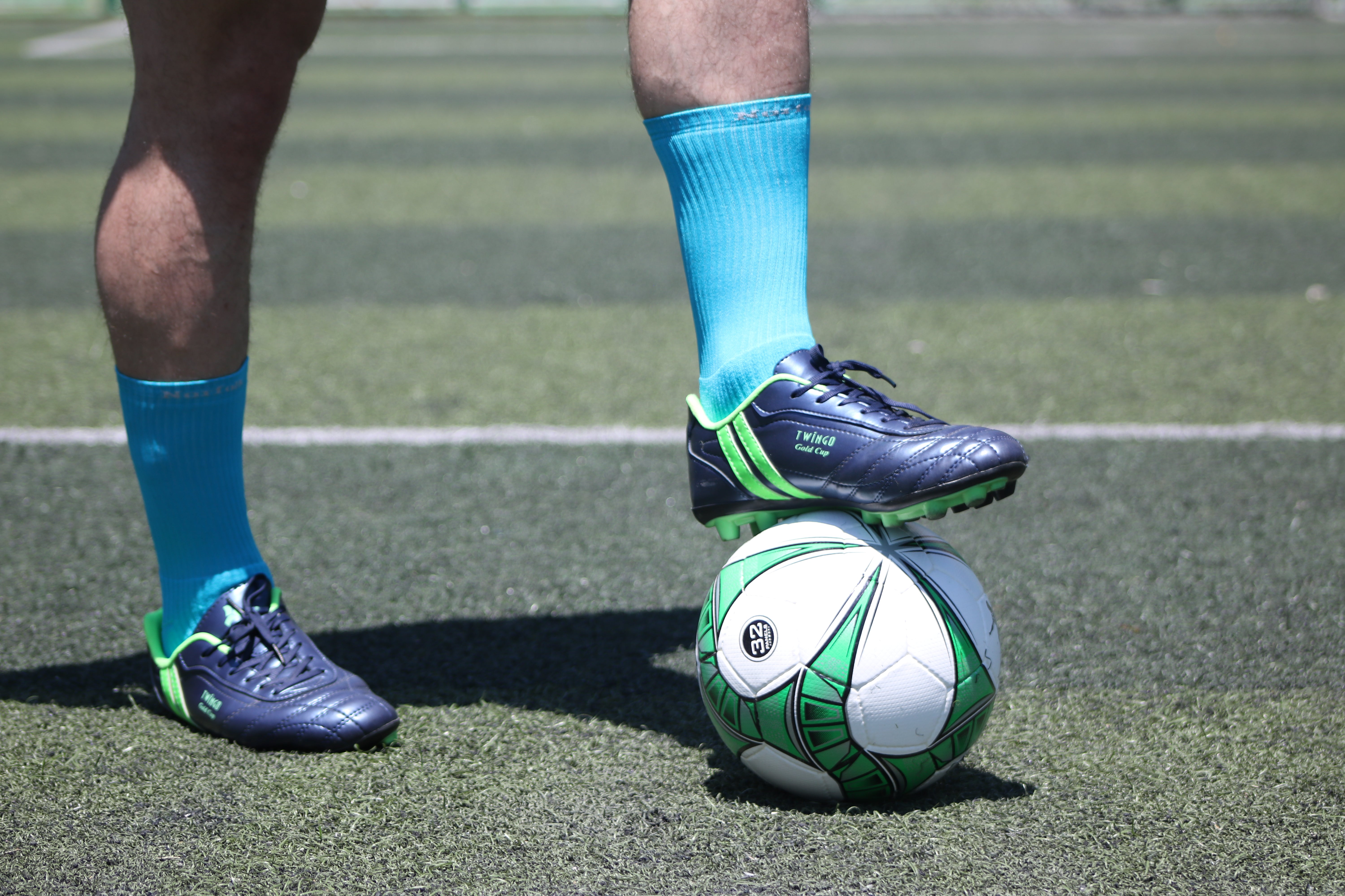 Lizard Multi-Sport Kaydırmaz Tabanlı Spor Çorabı Mavi - 4