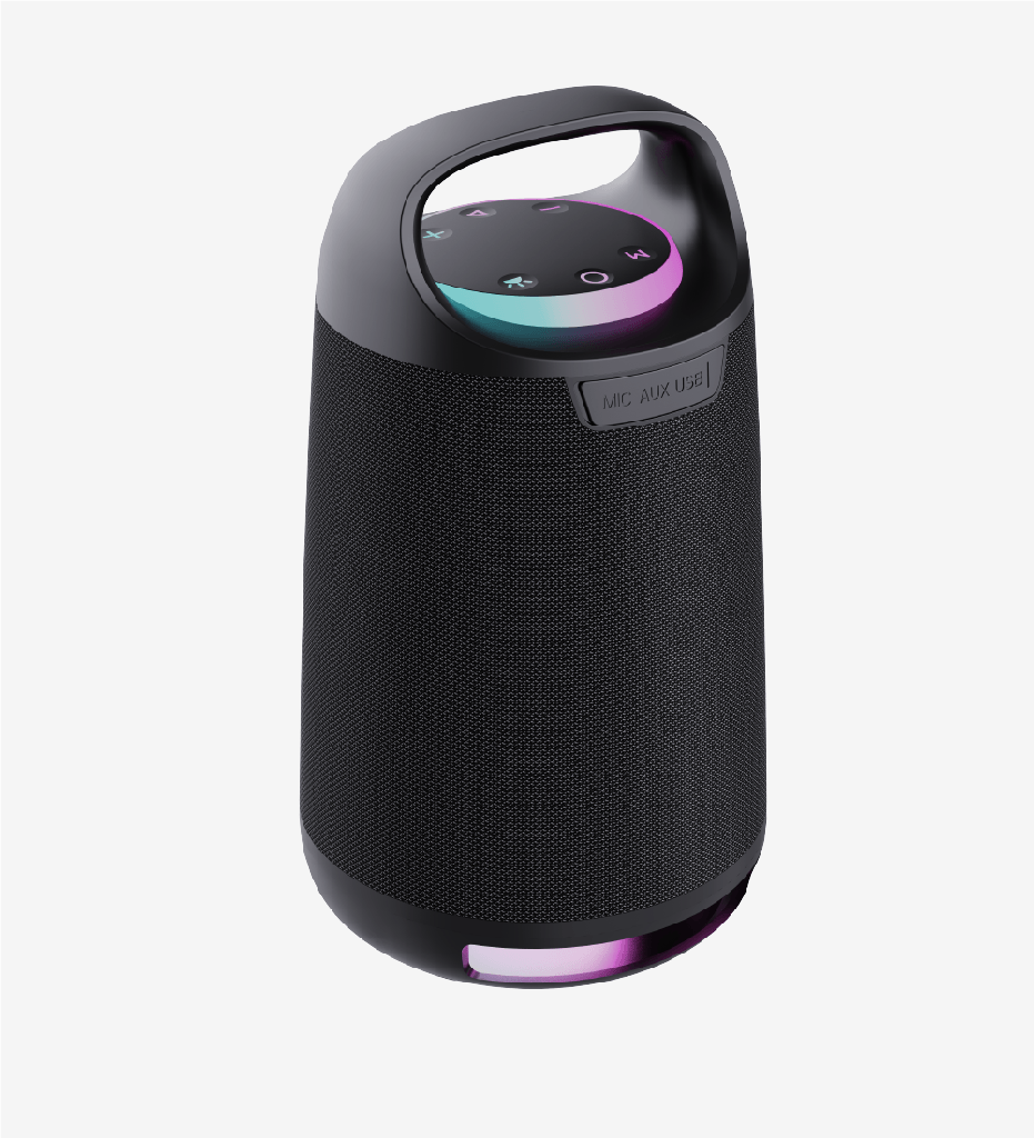 M406 Premium IPX4 Certificated Lighted Bluetooth Speaker - 3