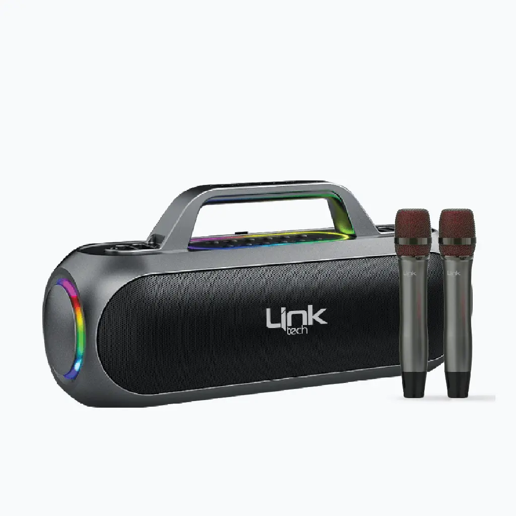 M420 Premium Extra Bass Bluetooth Speaker with Two Wireless Microphone - 2