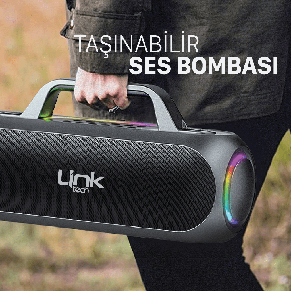 M420 Premium Extra Bass Bluetooth Speaker with Two Wireless Microphone - 6