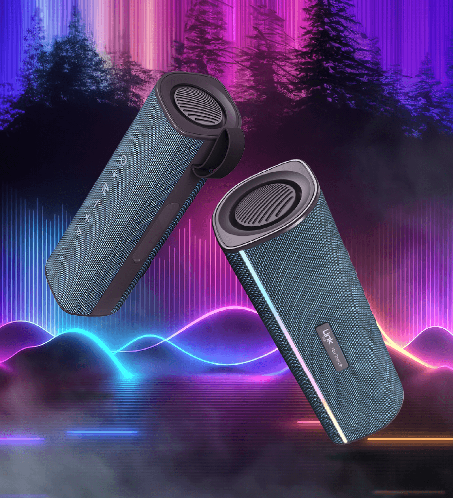 R127 Premium IPX5 Certified lighted Bluetooth Speaker - 4
