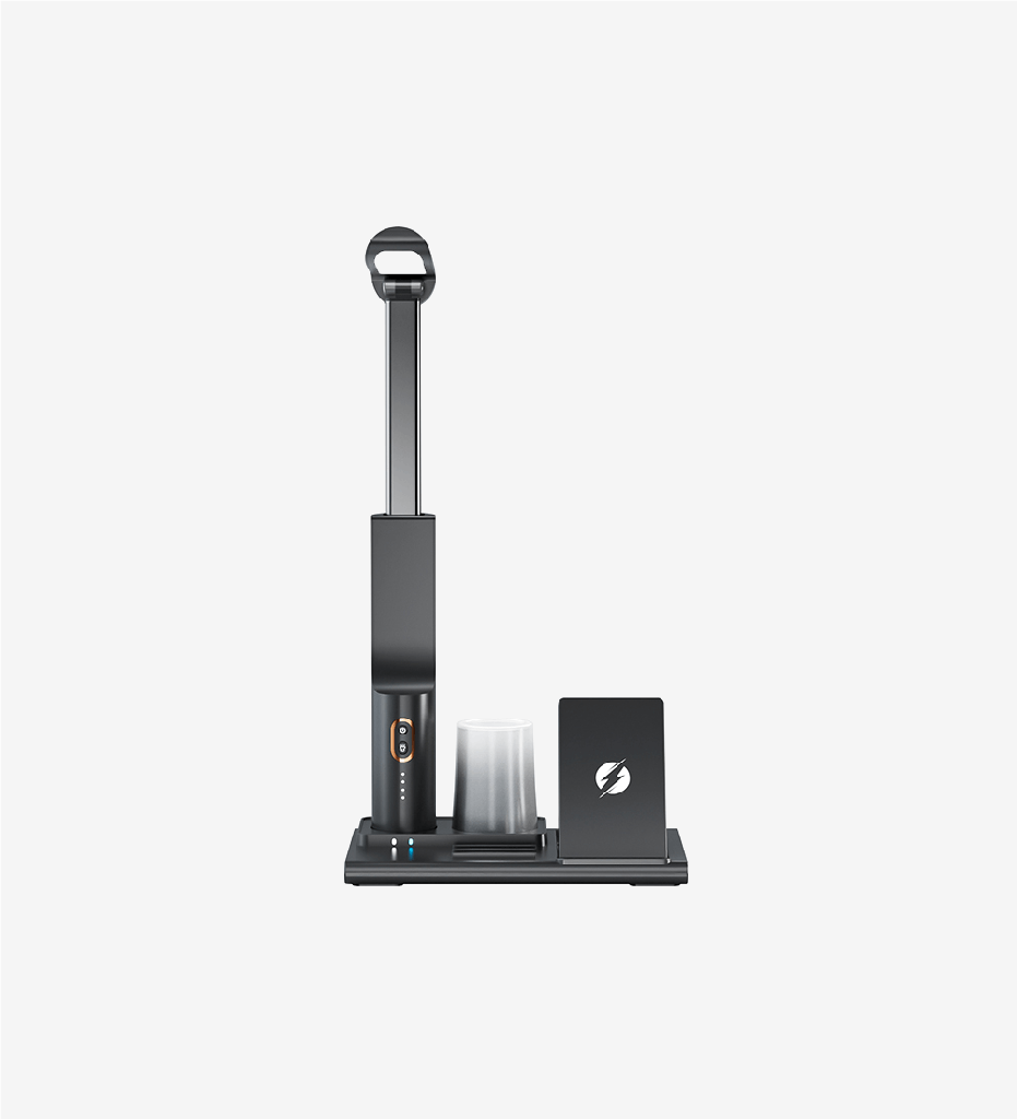 W799 Premium 3 IN 1 Wireless  Fast Charger Holder - 4
