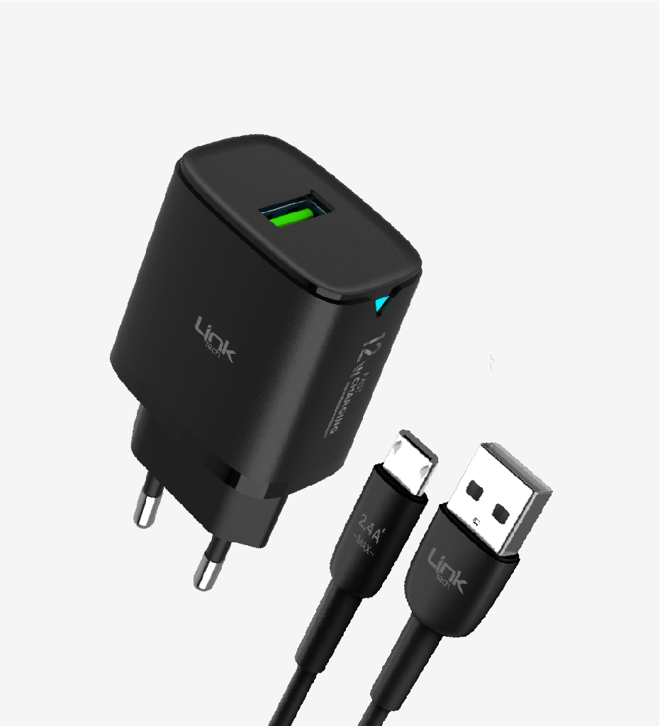 C301 Safe Micro USB Cable 12W Fast Charger 12 Pack