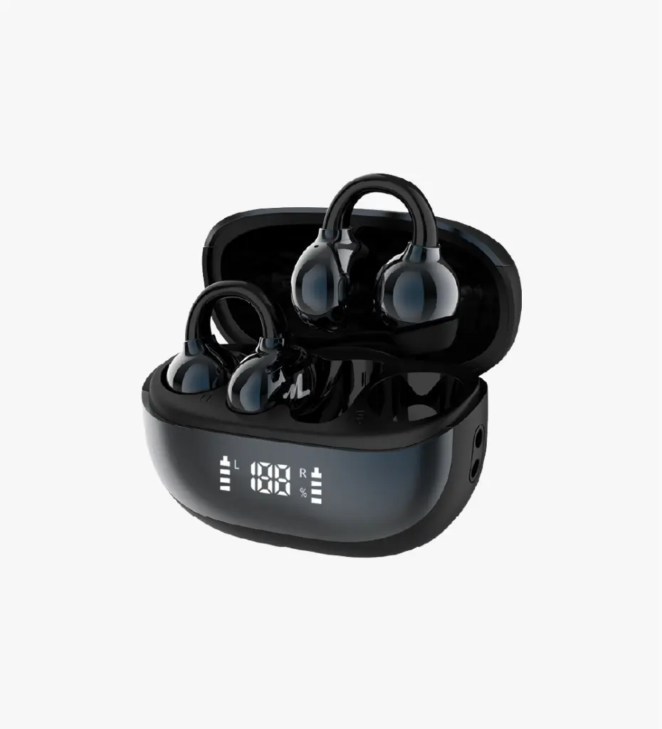 S155 Open‑Ear Clip‑On Wireless Earbuds - 3