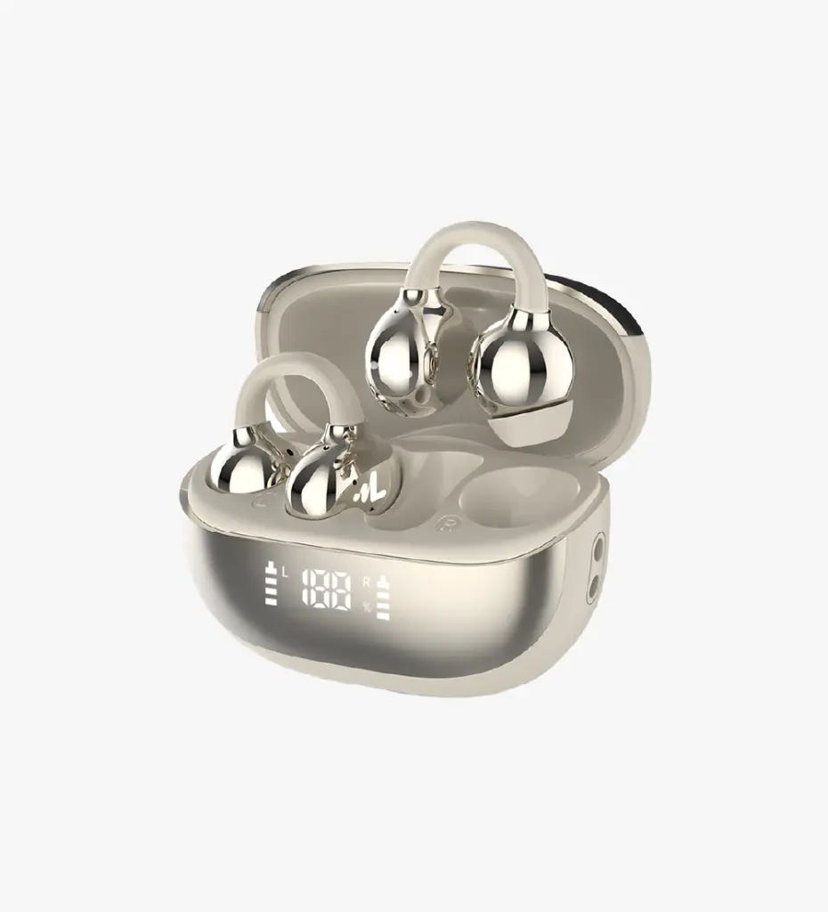 S155 Open‑Ear Clip‑On Wireless Earbuds - 5