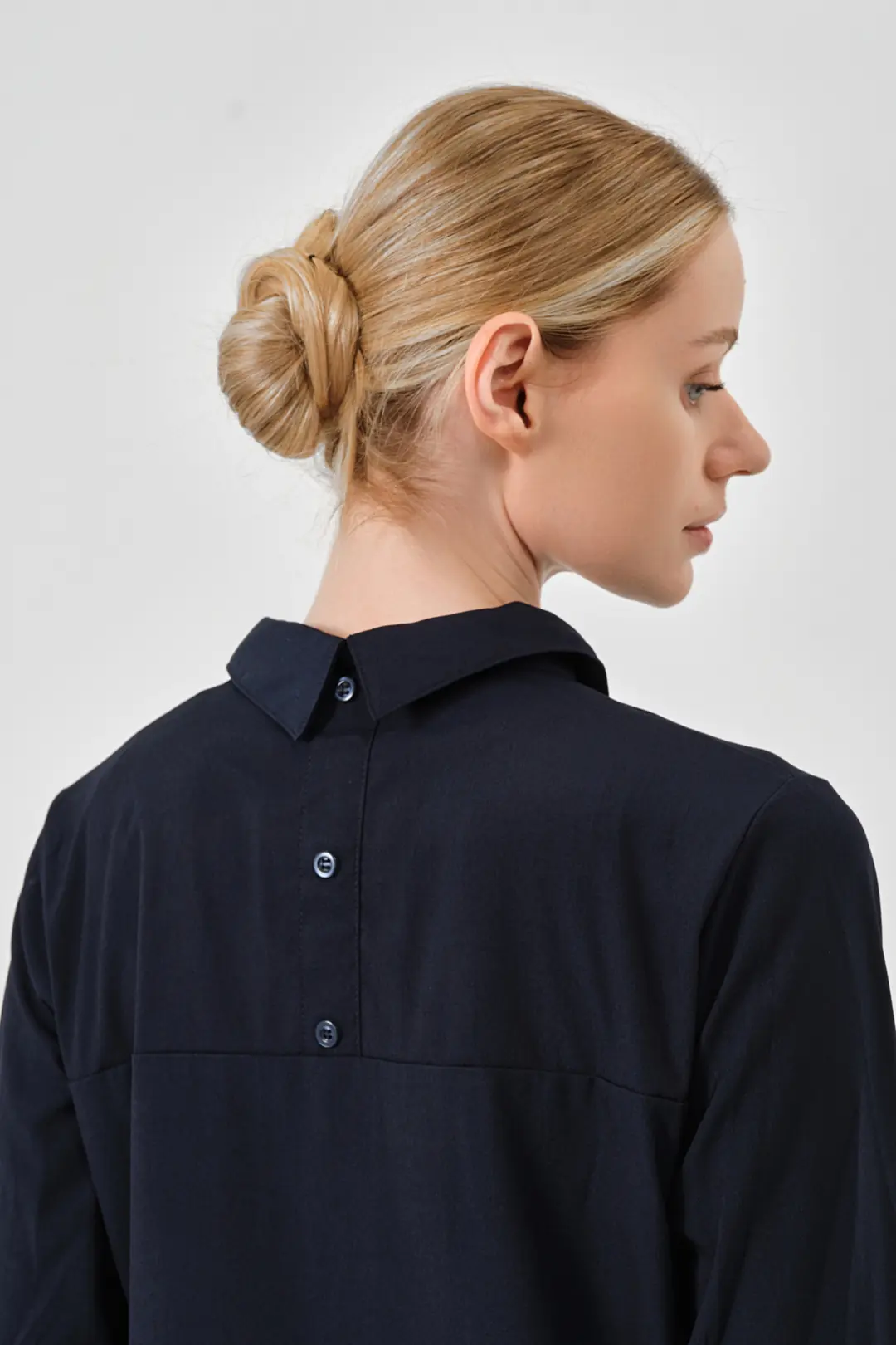 LUNA - GECE MAVİSİ KADIN TESETTÜR ÜST ÜNİFORMA - 3