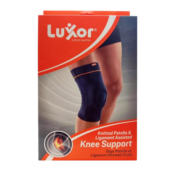 Luxor 104 Örgü Patella ve Ligament Destekli Dizlik M Beden