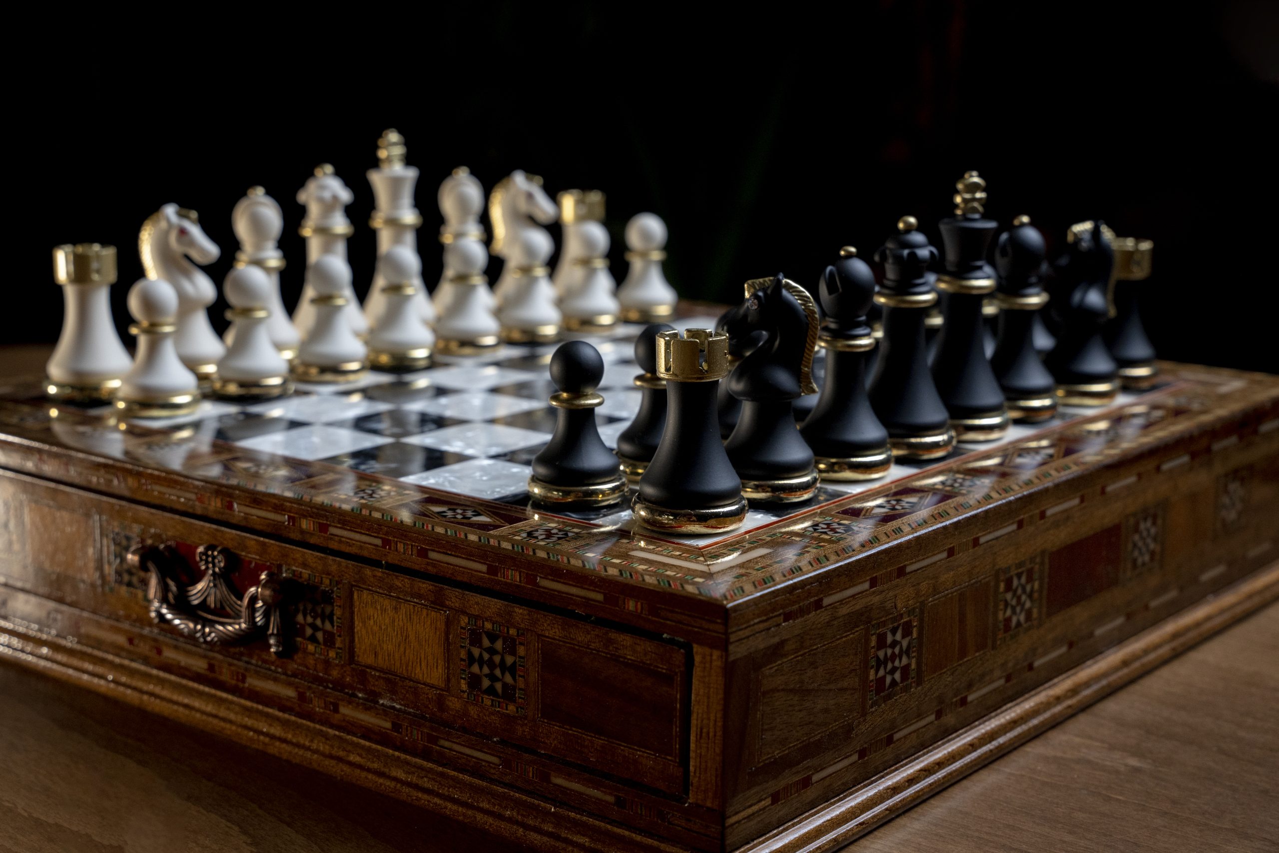 Luxury Chess Set Storage SCP38S - 23