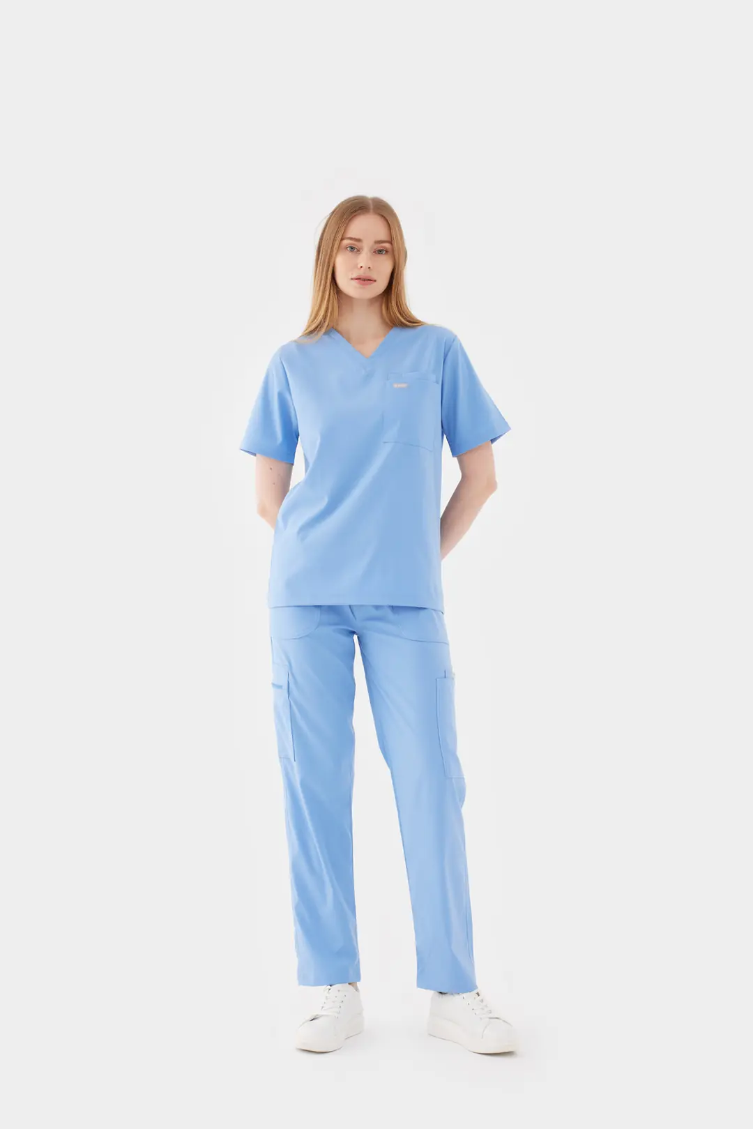 LYON - Bebe Mavisi Kadın Üst Üniforma (OVERSİZE) - 3