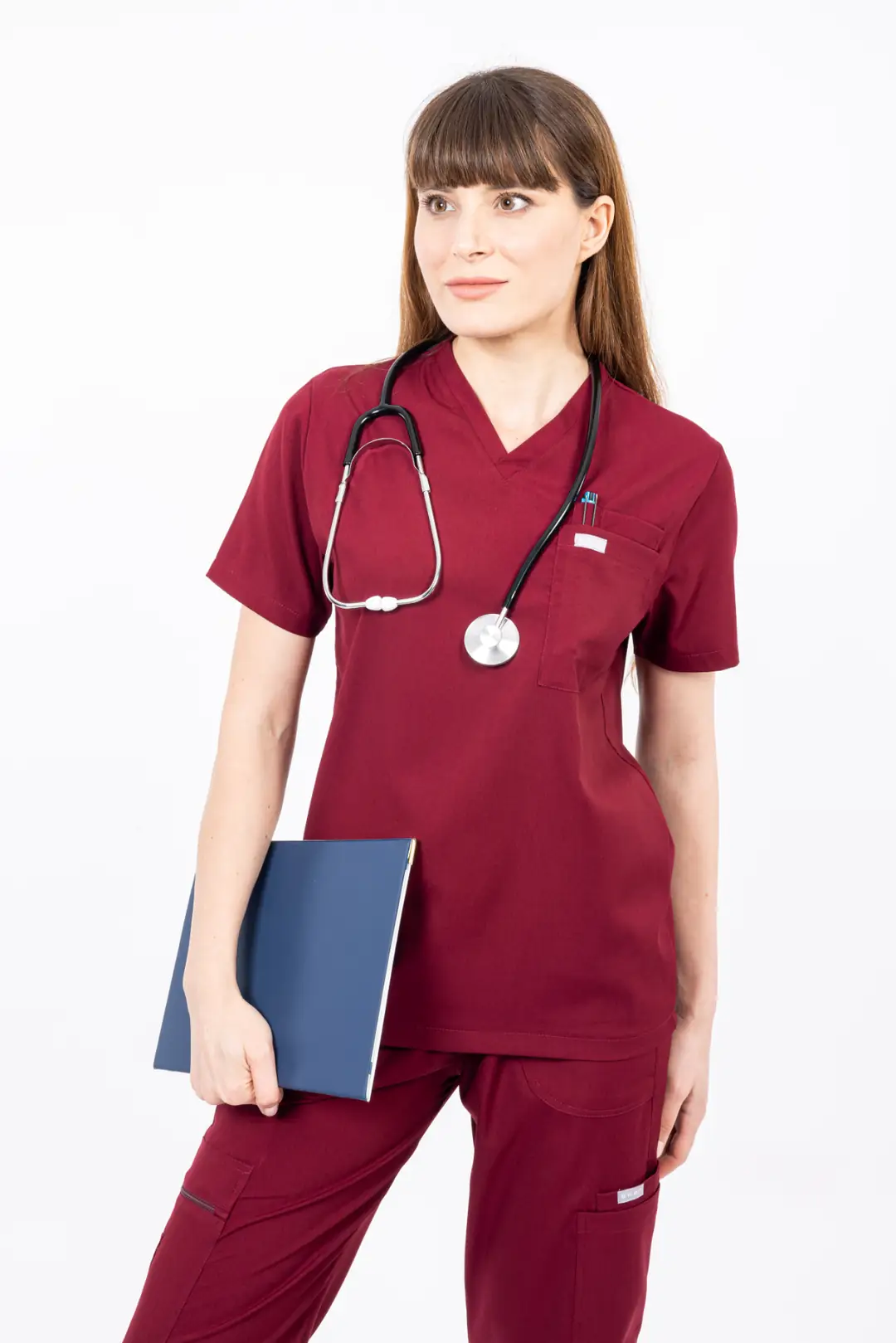 LYON - Bordo Kadın Üst Üniforma1