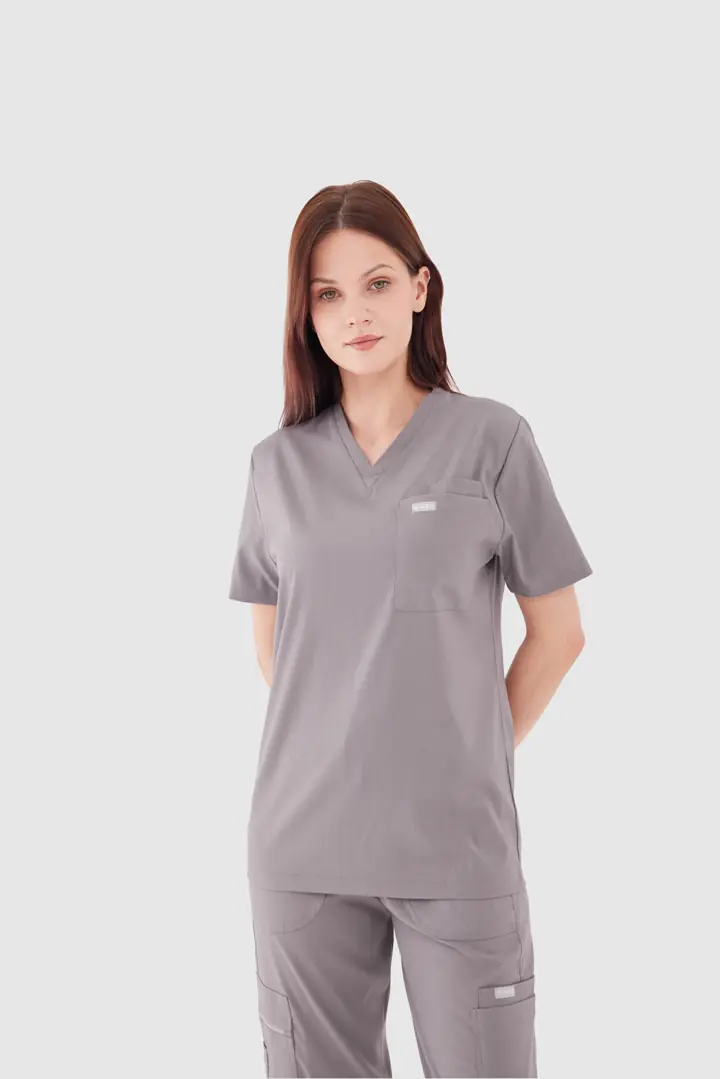 LYON - Gri Kadın Üst Üniforma