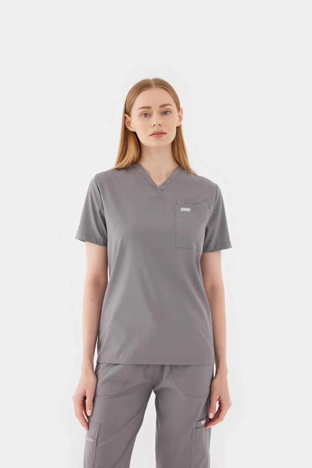 LYON - Gri Kadın Üst Üniforma - 4