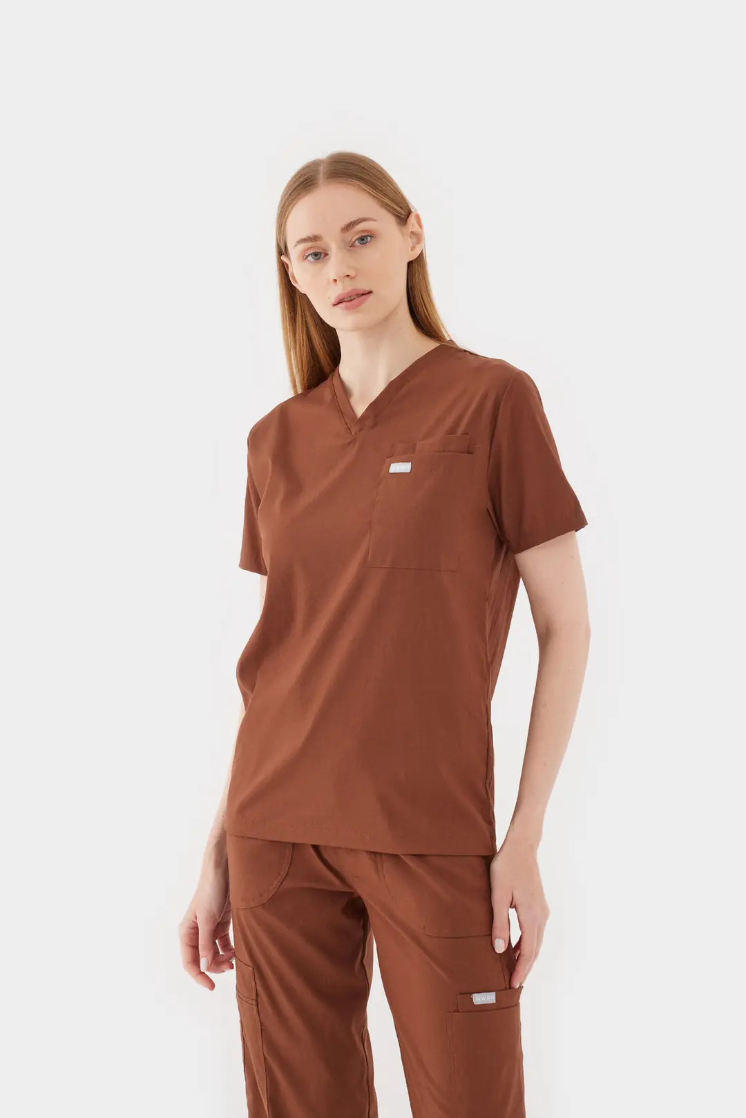 LYON - Kahverengi Kadın Üst Üniforma - 4