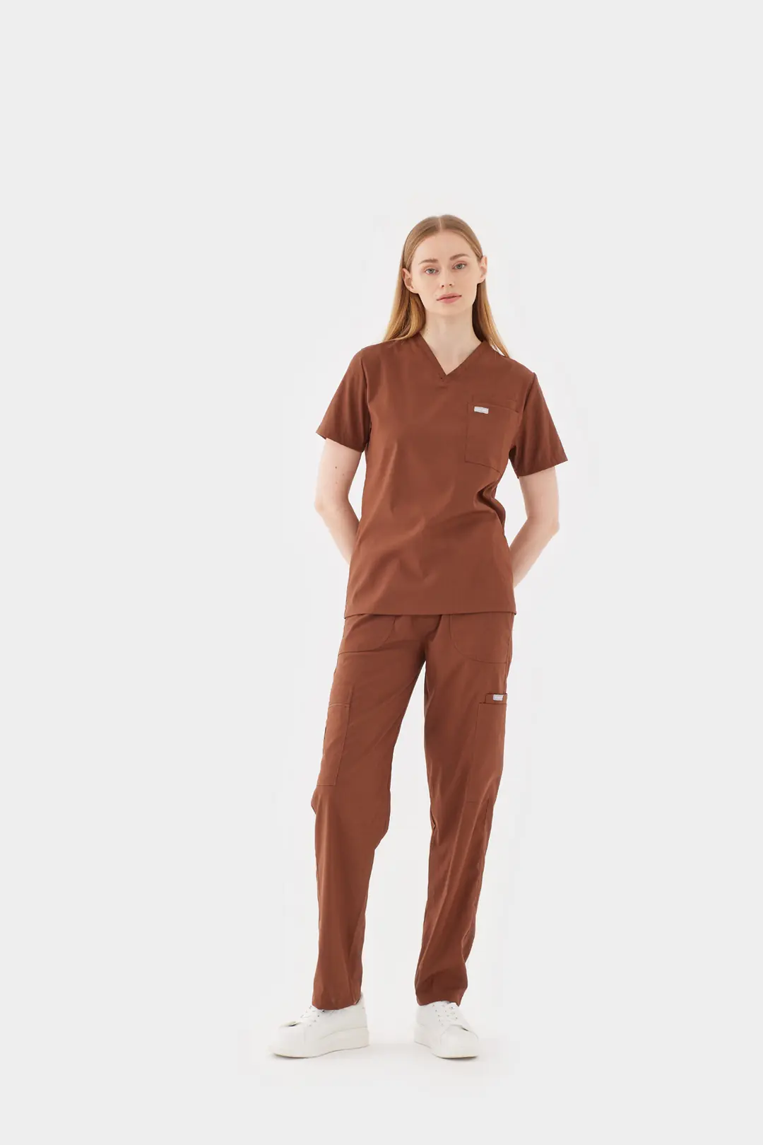 LYON - Kahverengi Kadın Üst Üniforma - 5